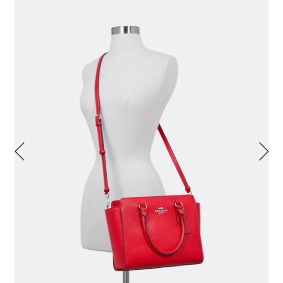 💜 NWT Leah satchel crossbody HTF color!! - Picture 6 of 8